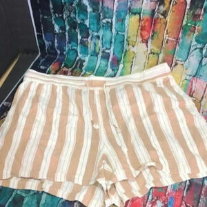 Old navy‎ plus size 4X khaki and white soft pull on shorts